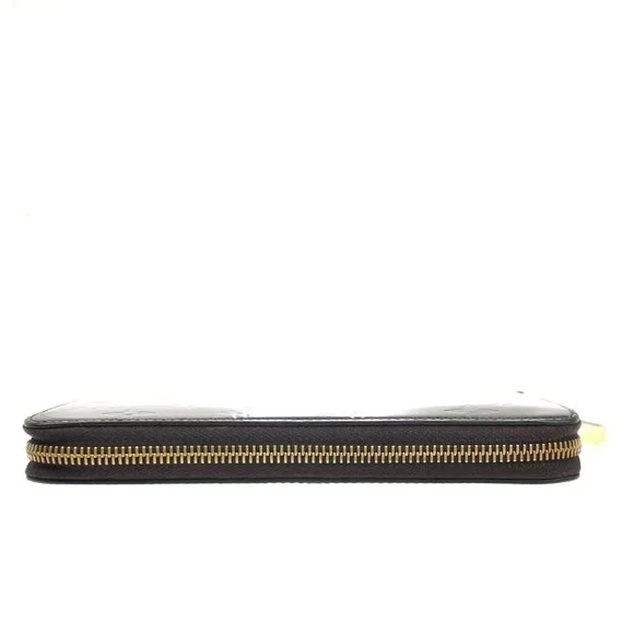 LOUIS VUITTON Zippy Long Wallet Monogram Vernis Leather Amarante M93522 67KC310